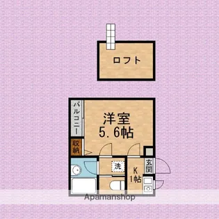 セナンハイツⅠ【1階】の間取り