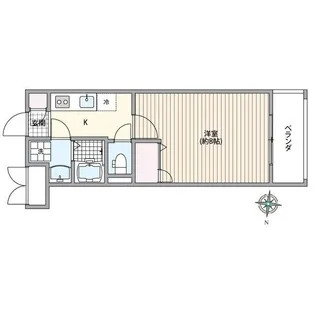 ロバート【3階】の間取り