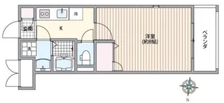ロバート【1階】の間取り
