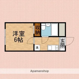 フレンズピュア新宿【1階】の間取り