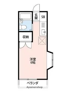 アリスマリオン【1階】の間取り