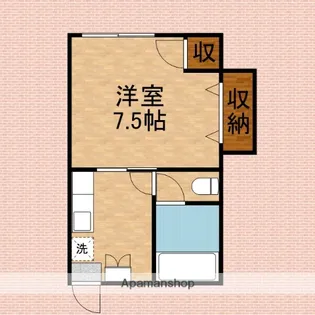 埼玉県ふじみ野市上福岡4丁目【アパート】の間取り