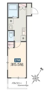 MELDIA新座【2階】の間取り