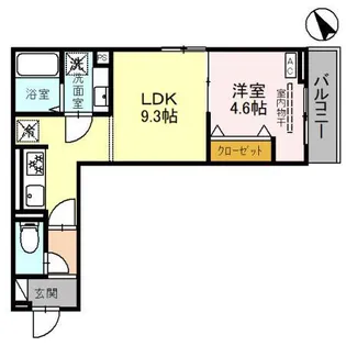 D-Sereno志木幸町【2階】の間取り