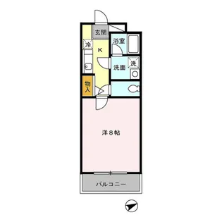 メイプルヒルズ【1階】の間取り