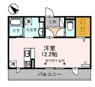 プラシード【2階】の間取り