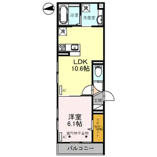 プラタノ【3階】の間取り
