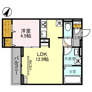 D-Sereno上福岡【3階】の間取り