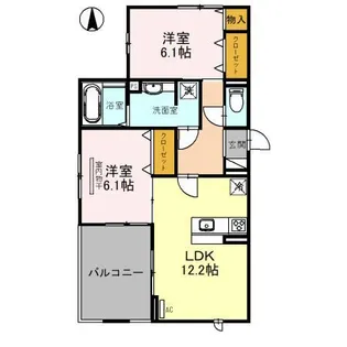 ETERNAL(エターナル)【2階】の間取り