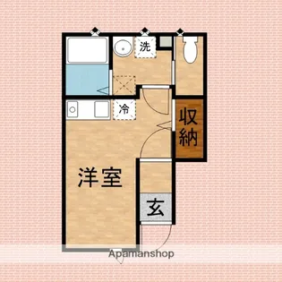 埼玉県川越市大字藤間【アパート】の間取り