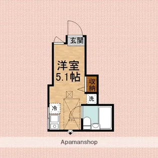 プラート【1階】の間取り