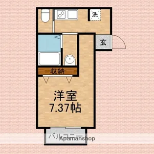 セントラルふじみ野【1階】の間取り