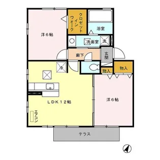 アネシス Ⅱ【1階】の間取り