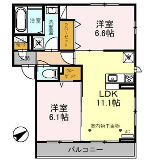 ウィステリア【3階】の間取り
