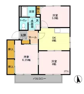 パトリア Ⅰ【1階】の間取り