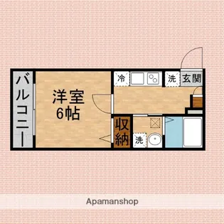 パークエクセル【3階】の間取り