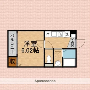 パークエクセル【2階】の間取り