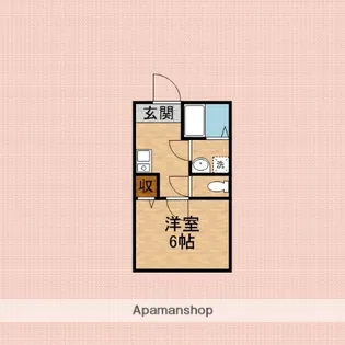 埼玉県川越市大字藤間【アパート】の間取り