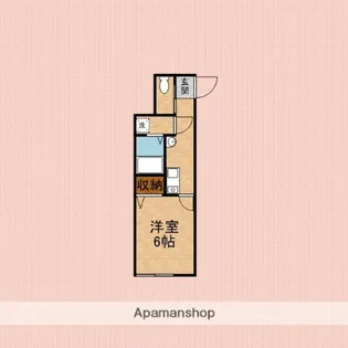埼玉県川越市大字藤間【アパート】の間取り