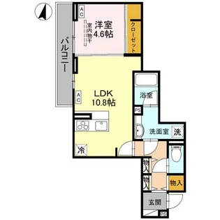 D-Sereno志木柏町【3階】の間取り