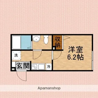 レアリゼ上福岡【2階】の間取り