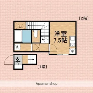 エスカレラ上福岡【2階】の間取り
