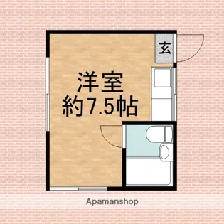 コーポクレ【2階】の間取り