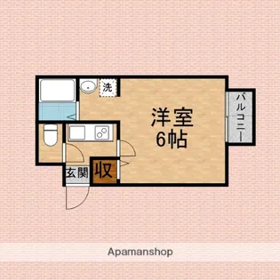 AMBER NEST【2階】の間取り