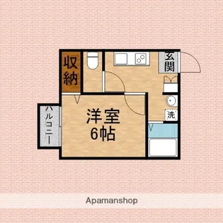 AMBER NEST【1階】の間取り