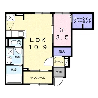 ベラヴィータ【1階】の間取り