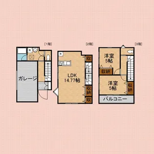 MAHANA【1階】の間取り