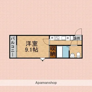 ARIETTA志木【3階】の間取り