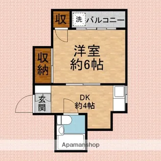 GREENFORESTふじみ野【2階】の間取り