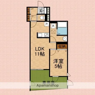 BELLISSIMO25【1階】の間取り