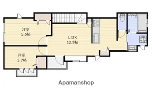 ティーメゾン志木【2階】の間取り