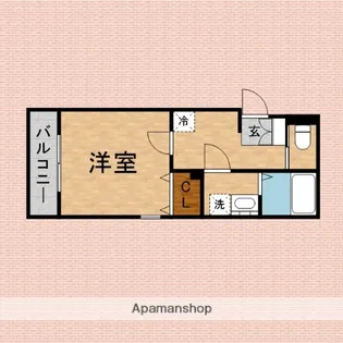 EN.ASAKADAI【2階】の間取り