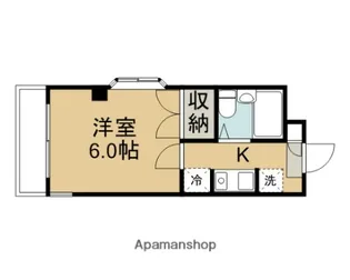 シティパル小堤【1階】の間取り