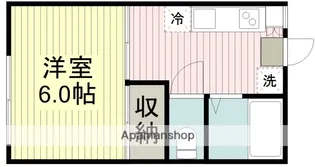 埼玉県川越市大字的場【アパート】の間取り