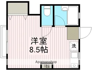 ハイムアサヒK【2階】の間取り