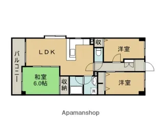 藤プラザ【4階】の間取り