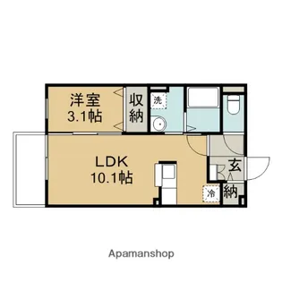 パナホーム仙元【1階】の間取り