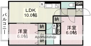 コンフォートエリジオン【2階】の間取り