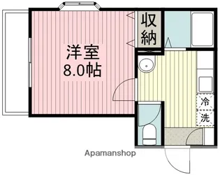 エスパシオ【1階】の間取り
