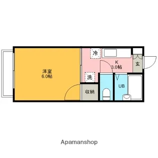 ストリームマキ(広谷新町)【1階】の間取り