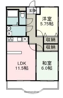 エルグラン【1階】の間取り