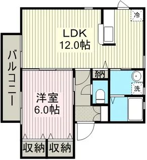 マーベラス・スクエアA【2階】の間取り