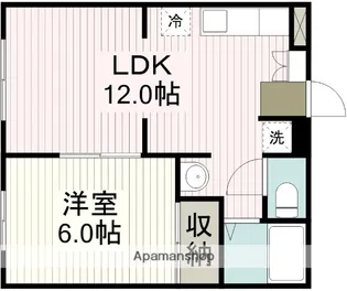 RYU四番館A【2階】の間取り