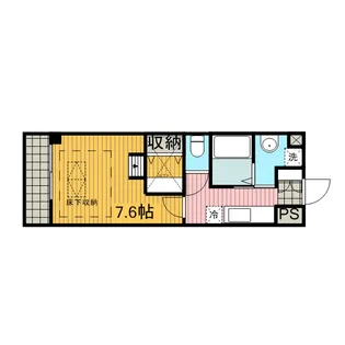 ルネス ポローニア【403号室号室】の間取り