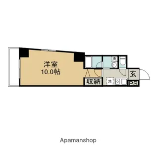 ROOM TO BLOOM【2階】の間取り