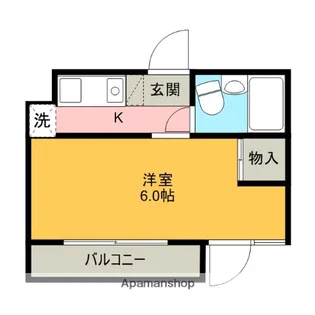 埼玉県鶴ヶ島市大字上広谷【マンション】の間取り